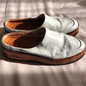 Nike Air Force 1 slip on shoes sz 8